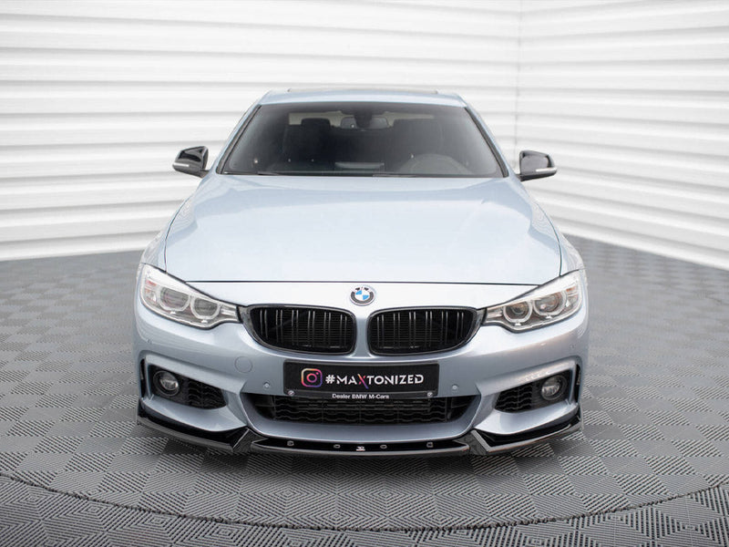 Maxton Design - FRONT SPLITTER V.4 BMW 4 COUPE / GRAN COUPE / CABRIO M-PACK F32 / F36 / F33