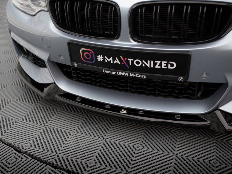 Maxton Design - FRONT SPLITTER V.4 BMW 4 COUPE / GRAN COUPE / CABRIO M-PACK F32 / F36 / F33