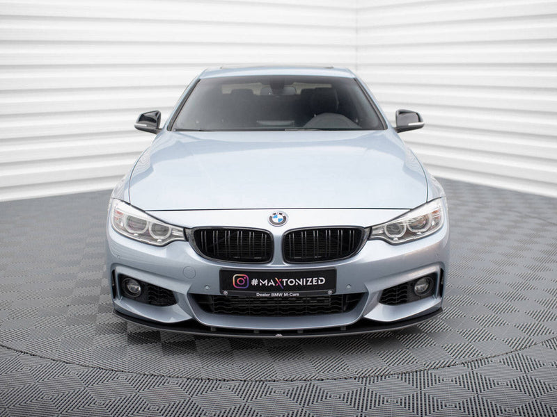 Maxton Design - STREET PRO FRONT SPLITTER BMW 4 COUPE / GRAN COUPE / CABRIO M-PACK F32 / F36 / F33