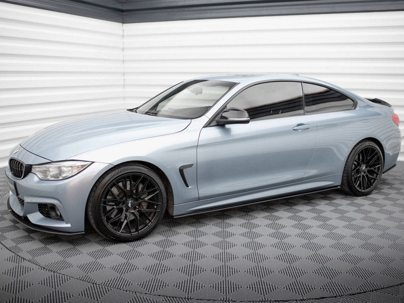 Maxton Design - STREET PRO SIDE SKIRTS DIFFUSERS BMW 4 COUPE / GRAN COUPE / CABRIO M-PACK F32 / F36 / F33