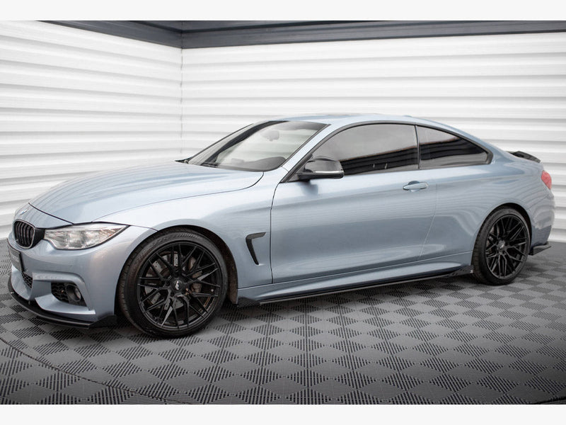 Maxton Design - SIDE FLAPS BMW 4 COUPE / GRAN COUPE / CABRIO M-PACK F32 / F36 / F33