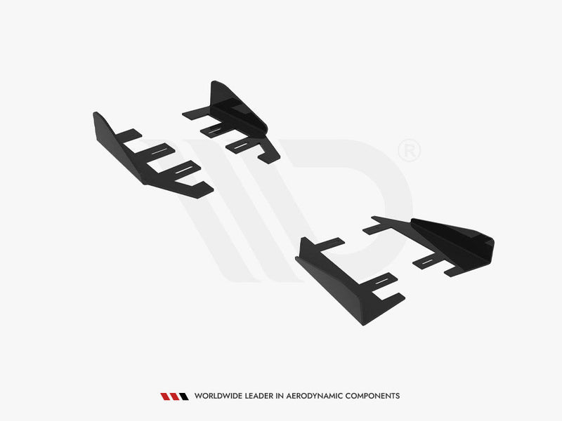 Maxton Design - SIDE FLAPS BMW 4 COUPE / GRAN COUPE / CABRIO M-PACK F32 / F36 / F33