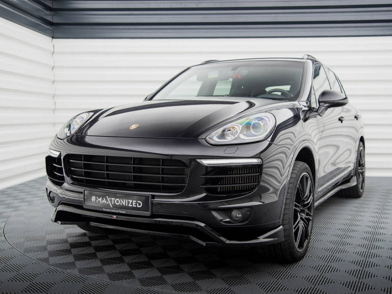 Maxton Design - FRONT SPLITTER PORSCHE CAYENNE MK2 FACELIFT