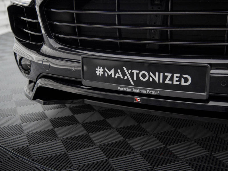 Maxton Design - FRONT SPLITTER PORSCHE CAYENNE MK2 FACELIFT