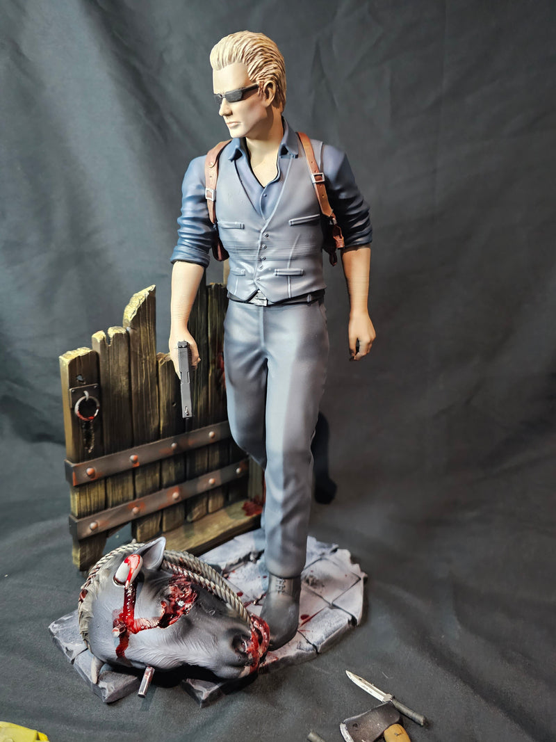 Resident Evil 4 1/6 premium diorama/base