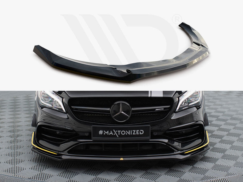 Maxton Design - FRONT SPLITTER V.3 MERCEDES-AMG CLA 45 AERO C117 FACELIFT