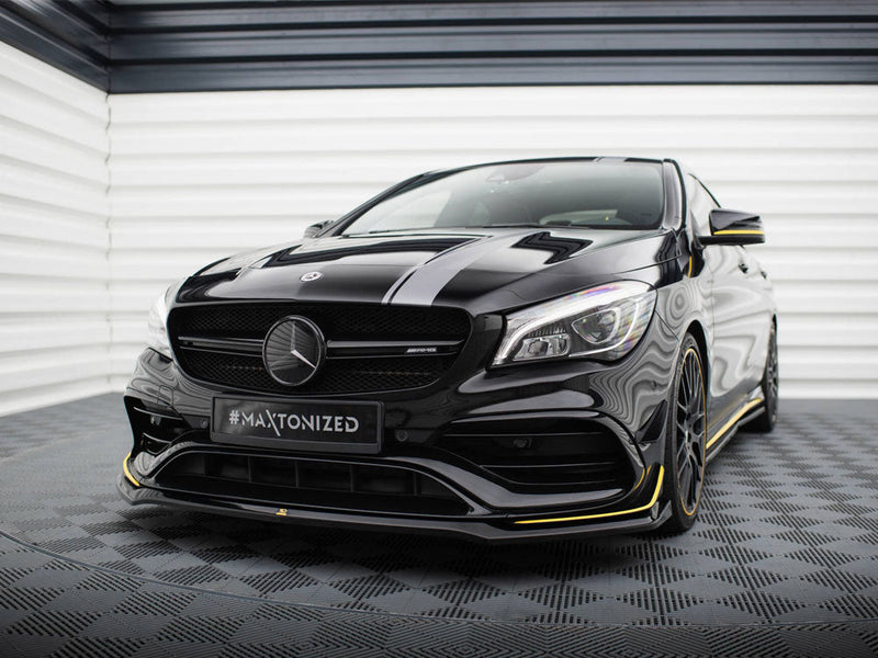 Maxton Design - FRONT SPLITTER V.3 MERCEDES-AMG CLA 45 AERO C117 FACELIFT