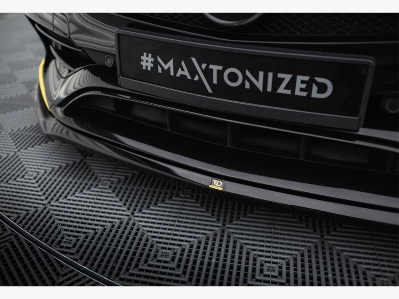 Maxton Design - FRONT SPLITTER V.3 MERCEDES-AMG CLA 45 AERO C117 FACELIFT