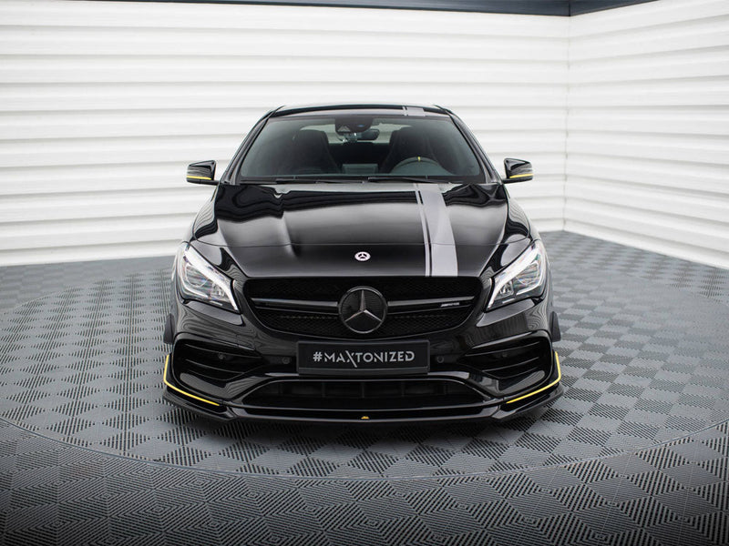 Maxton Design - FRONT SPLITTER V.4 MERCEDES-AMG CLA 45 AERO C117 FACELIFT