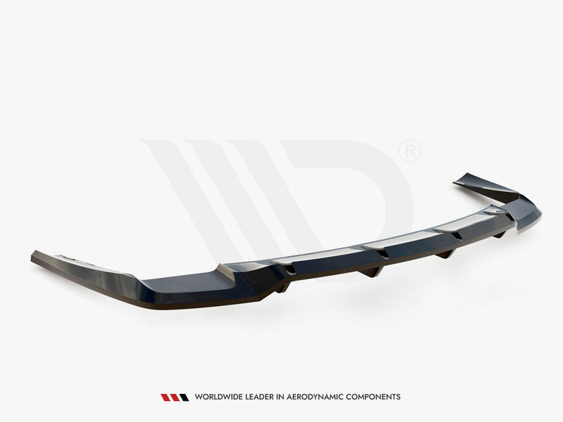 Maxton Design - CENTRAL REAR SPLITTER (VERTICAL BARS) MERCEDES-AMG CLA 45 C117 FACELIFT
