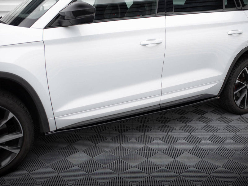 Maxton Design - SIDE SKIRTS DIFFUSERS SKODA KODIAQ SPORTLINE / RS (2017-2021)