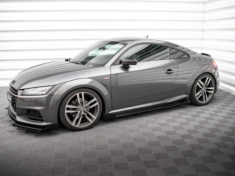 Maxton Design - STREET PRO SIDE SKIRTS DIFFUSERS + FLAPS AUDI TT S / S-LINE 8S