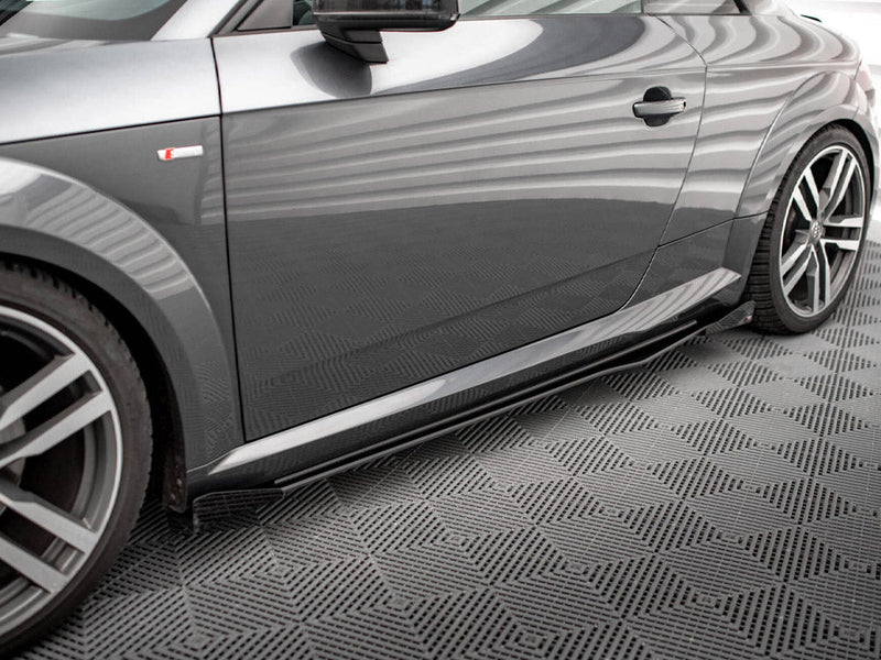 Maxton Design - STREET PRO SIDE SKIRTS DIFFUSERS + FLAPS AUDI TT S / S-LINE 8S