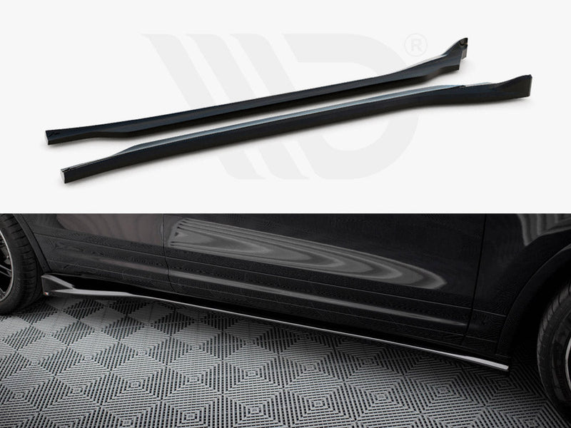 Maxton Design - SIDE SKIRTS DIFFUSERS PORSCHE CAYENNE MK2 FACELIFT