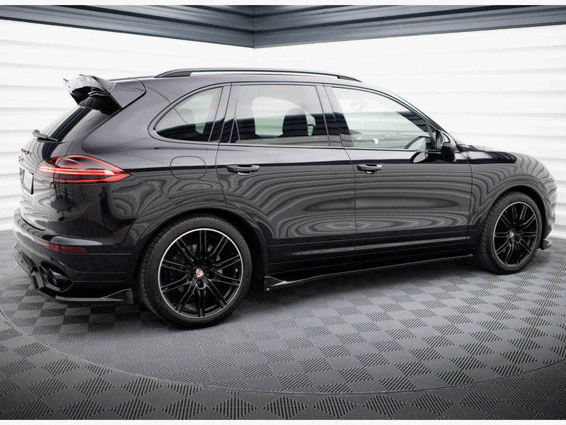 Maxton Design - SIDE SKIRTS DIFFUSERS PORSCHE CAYENNE MK2 FACELIFT