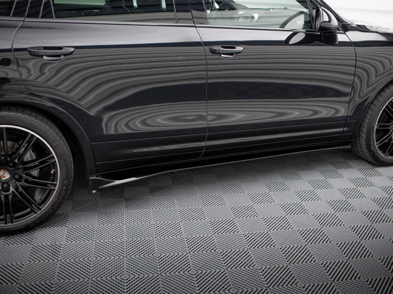 Maxton Design - SIDE SKIRTS DIFFUSERS PORSCHE CAYENNE MK2 FACELIFT