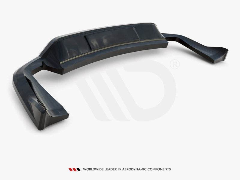 Maxton Design - CENTRAL REAR SPLITTER (VERTICAL BARS) PORSCHE CAYENNE MK2 FACELIFT