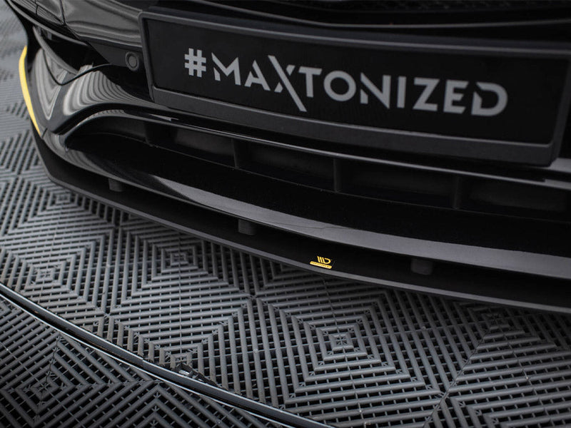 Maxton Design - STREET PRO FRONT SPLITTER MERCEDES-AMG CLA 45 AERO C117 FACELIFT