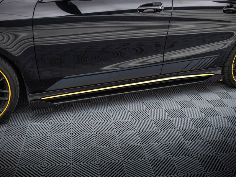 Maxton Design - Street PRO Side Skirts Diffusers + Flaps Mercedes-AMG CLA 45 C117 Facelift