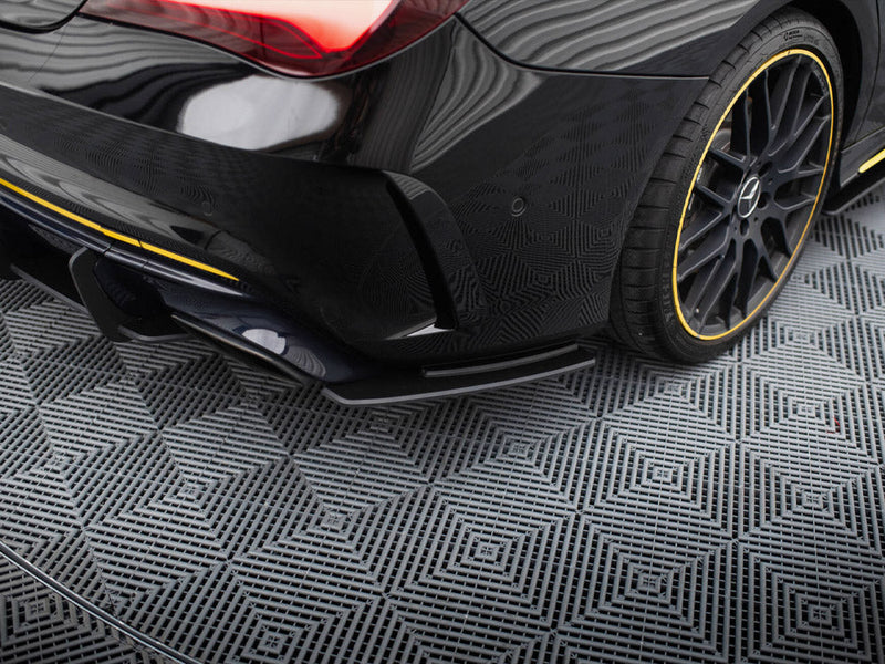 Maxton Design - STREET PRO REAR SIDE SPLITTERS MERCEDES-AMG CLA 45 C117 FACELIFT