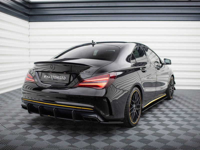 Maxton Design - STREET PRO REAR DIFFUSER MERCEDES-AMG CLA 45 C117 FACELIFT