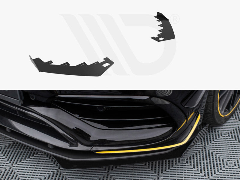 Maxton Design - FRONT FLAPS MERCEDES-AMG CLA 45 AERO C117 FACELIFT