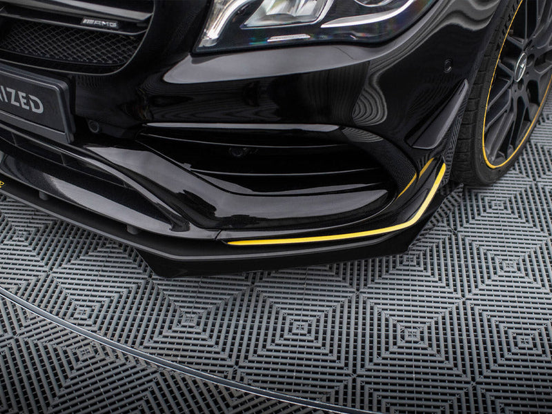 Maxton Design - FRONT FLAPS MERCEDES-AMG CLA 45 AERO C117 FACELIFT
