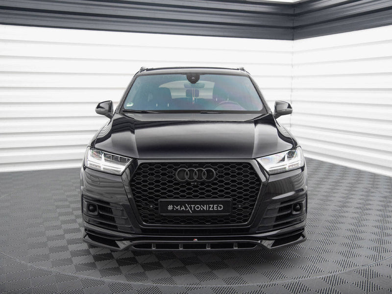 Maxton Design - FRONT SPLITTER V.2 AUDI SQ7 / Q7 S-LINE MK2