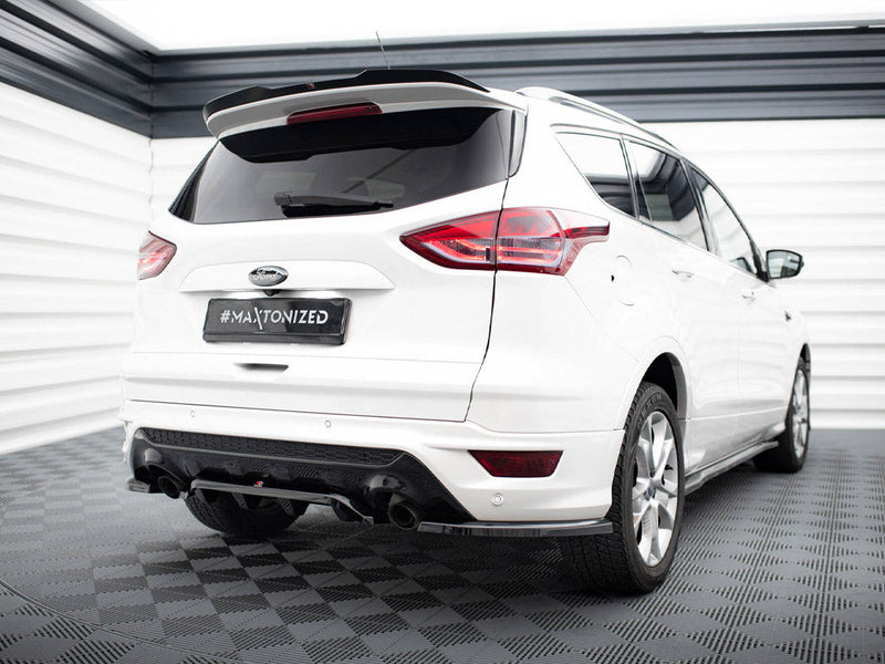 Maxton Design - Central Rear Splitter (Vertical Bars) Ford Kuga ST-Line Mk2