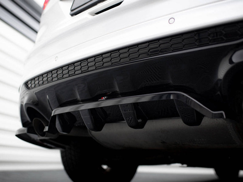 Maxton Design - Central Rear Splitter (Vertical Bars) Ford Kuga ST-Line Mk2
