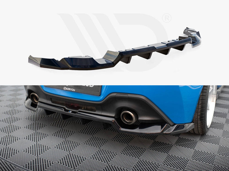 Maxton Design - Rear Splitter (Vertical Bars) V.1 Toyota GR86 Mk1