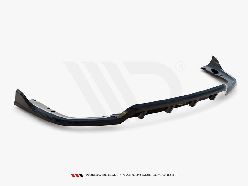 Maxton Design - Central Rear Splitter (Vertical Bars) V.2 BMW X6 M-Pack G06 Facelift