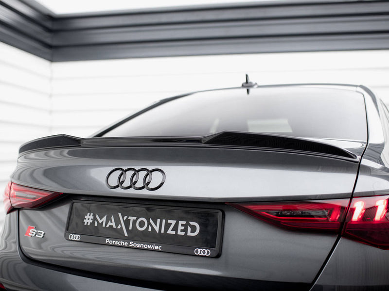 Maxton Design - Spoiler CAP 3D Audi A3 / A3 S-Line / S3 / RS3 Sedan 8Y