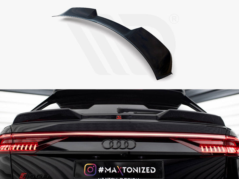 Maxton Design - Lower Spoiler CAP 3D Audi Q8 / RSQ8 / SQ8 / Q8 S-Line Mk1