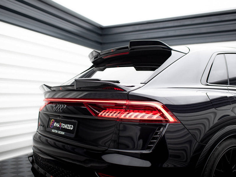 Maxton Design - Lower Spoiler CAP 3D Audi Q8 / RSQ8 / SQ8 / Q8 S-Line Mk1