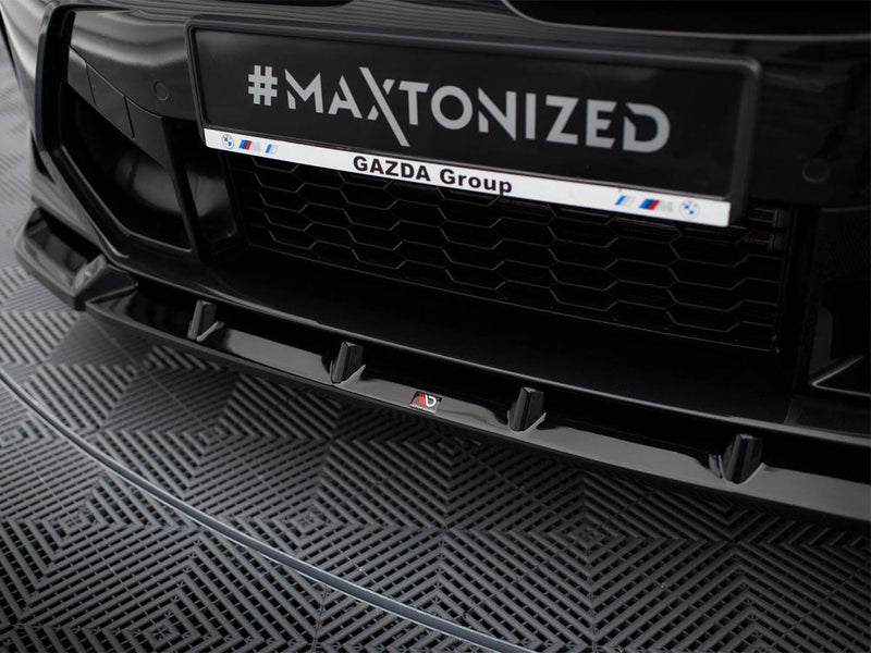 Maxton Design - FRONT SPLITTER V.1 BMW X3 M F97 FACELIFT