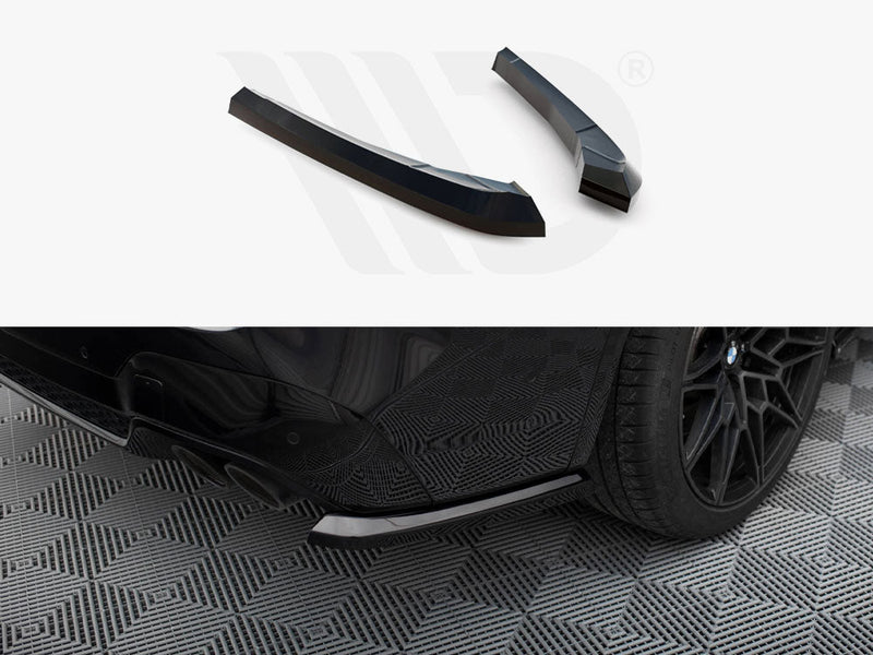Maxton Design - Rear Side Splitters V.1 BMW X3 M F97 / F97 Facelift