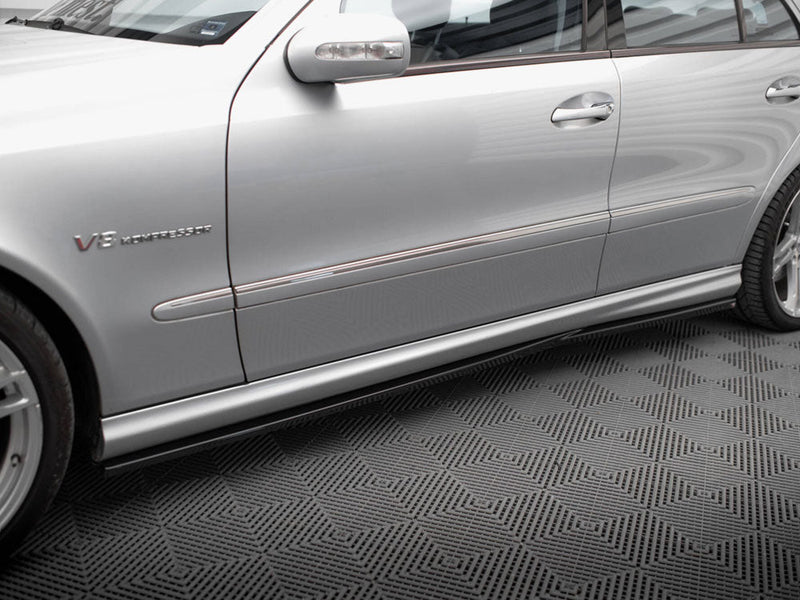 Maxton Design - Side Skirts Diffusers Mercedes-Benz E 55 AMG W211