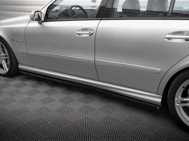 Maxton Design - Side Skirts Diffusers Mercedes-Benz E 55 AMG W211