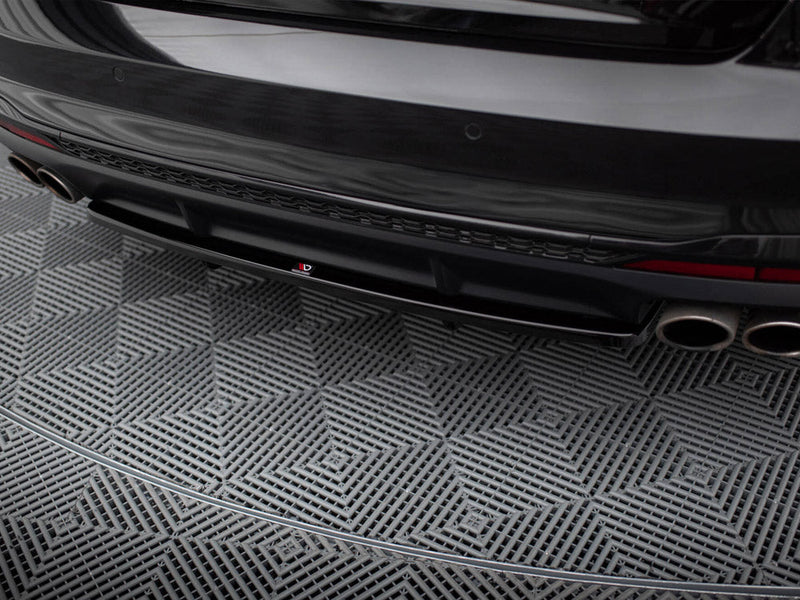 Maxton Design - Central Rear Splitter (Vertical Bars) Audi S4 B9 Facelift