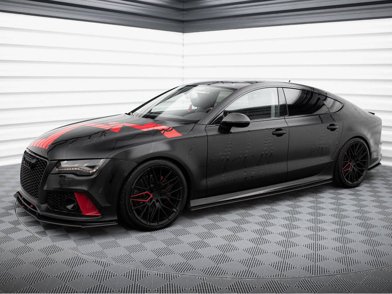 Maxton Design - Street PRO Side Skirts Diffusers Audi RS7 C7