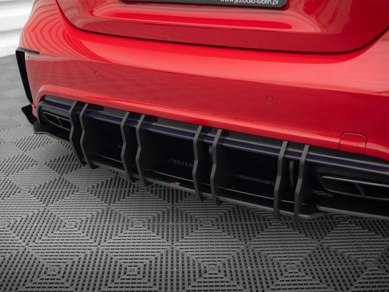 Maxton Design - STREET PRO REAR DIFFUSER MERCEDES-BENZ A 45 AMG W176 FACELIFT