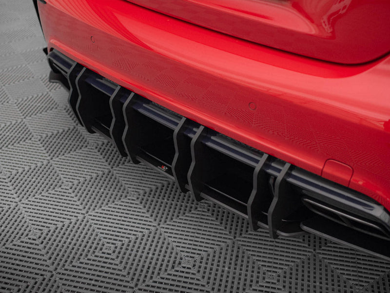 Maxton Design - STREET PRO REAR DIFFUSER MERCEDES-BENZ A 45 AMG W176 FACELIFT