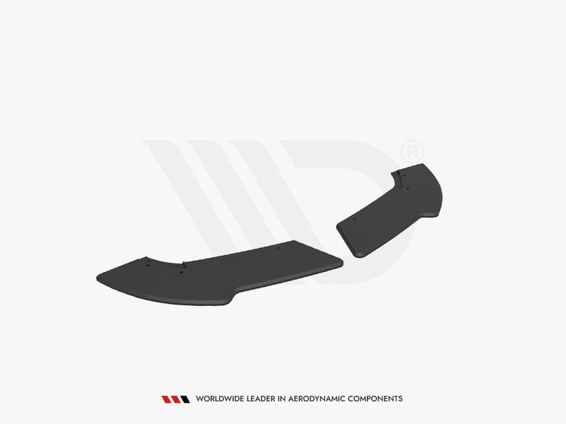 Maxton Design - STREET PRO REAR SIDE SPLITTERS MERCEDES-BENZ A 45 AMG W176 FACELIFT