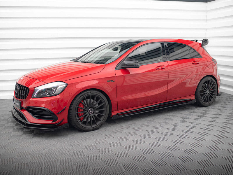 Maxton Design - SIDE FLAPS MERCEDES-BENZ A 45 AMG W176 FACELIFT