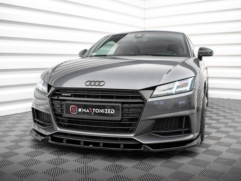Maxton Design - FRONT SPLITTER V.2 AUDI TT S / S-LINE 8S