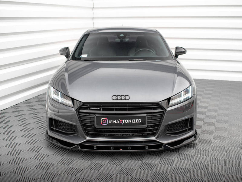 Maxton Design - FRONT SPLITTER V.2 AUDI TT S / S-LINE 8S