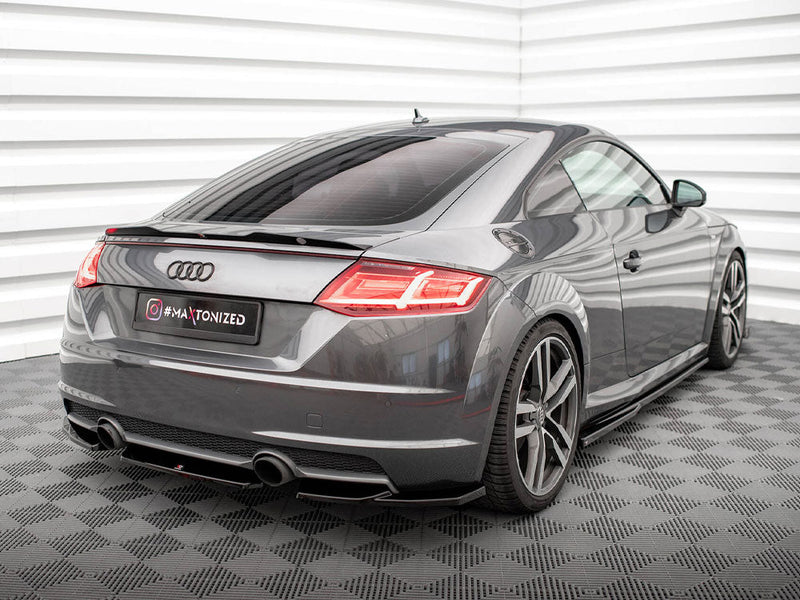 Maxton Design - REAR SIDE SPLITTERS V.1 AUDI TT S-LINE 8S