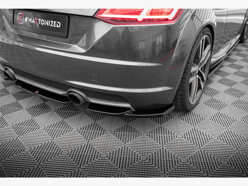 Maxton Design - REAR SIDE SPLITTERS V.1 AUDI TT S-LINE 8S
