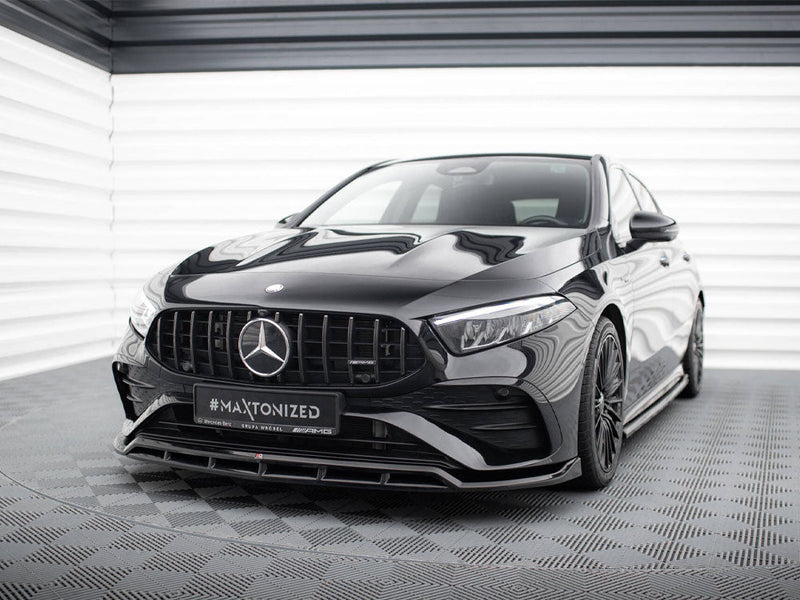 Maxton Design - Front Splitter Mercedes-AMG A35 / A AMG-Line W177 Facelift